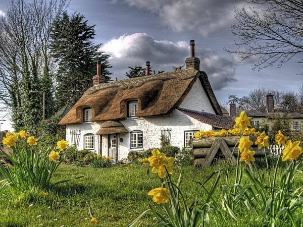 Симпатичные домики английской провинции